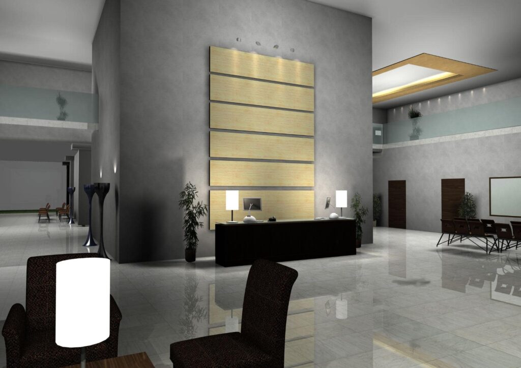 11889680 modern design interior of hall,corridor.